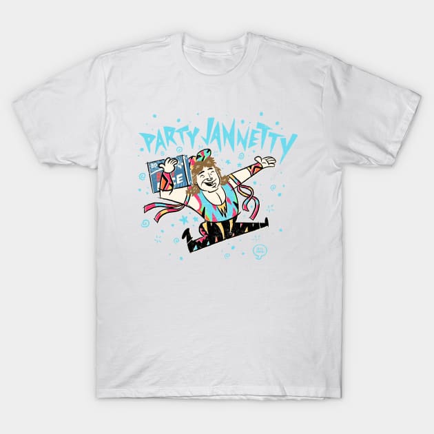 Party Jannetty T-Shirt by itsbillmain